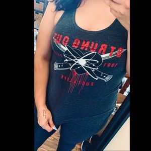 Strung Out Punk Band Tank